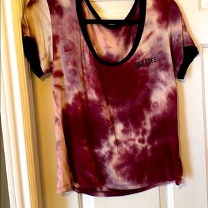 Good vibes tie dye tee